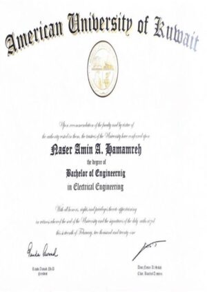 buy degree from the Kuwait University