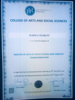 buydegree from the University of Rwanda