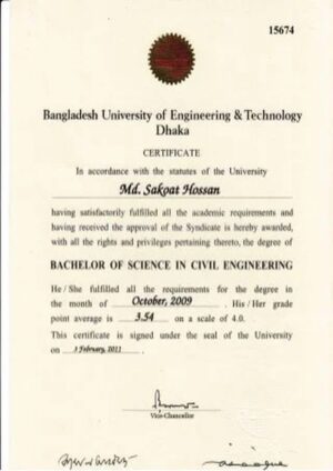 Buy college degree Bangladesh University of Engineering and Technology