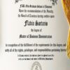 Buy Professorship degree from The Babson College