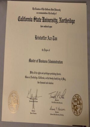 Buy college degree from The California State University, Northridge