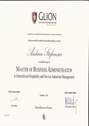 Buy college degree from the Glion Institute of Higher Education
