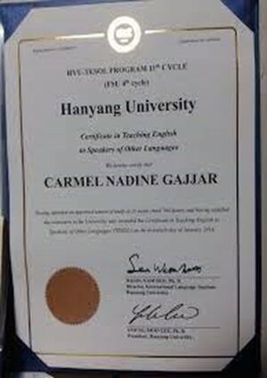 Buy college degree from the Hanyang University