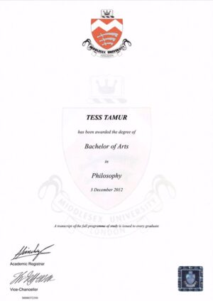 Buy college degree from the Middlesex University