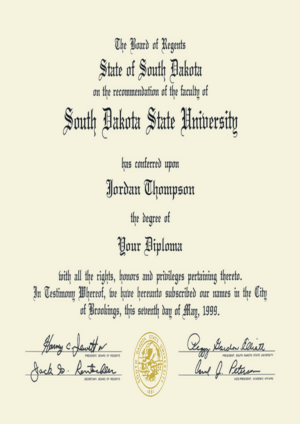 Buy college degree from The North Dakota State University