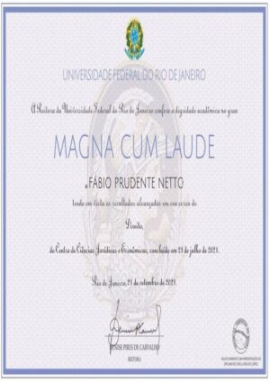 Buy college degree from the Universidade Federal do Rio de Janeiro