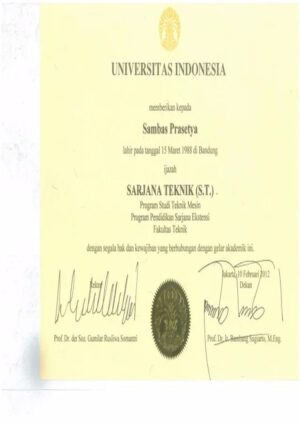 Buy college degree from the Universitas Indonesia