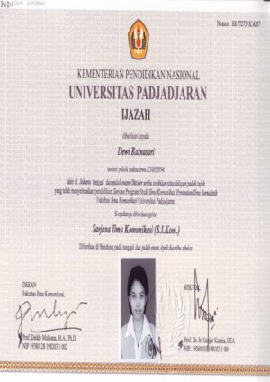 Buy college degree from the Universitas Padjadjaran