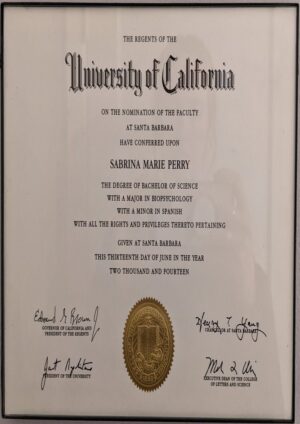 Buy college degree from The University of California, Santa Barbara