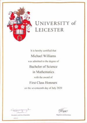 Buy college degree from The University of Leicester