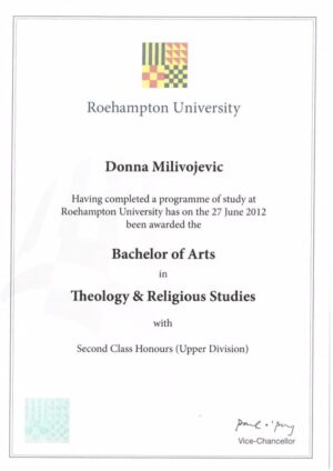 Buy college degree from The University of Roehampton