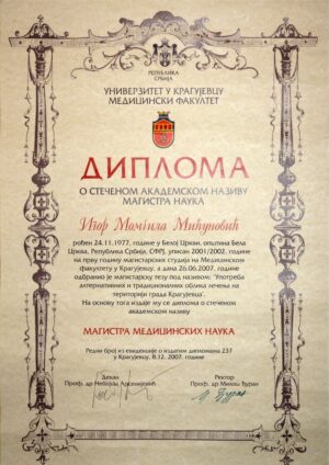 Buy college degree from the Univerzitet u Kragujevcu