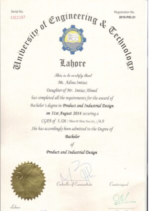 Buy college degree from The University of Engineering and Technology, Lahore